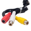 3.6MM 800 TVL 1/4 SENSOR SES ÇIKIŞLI MİNİ KAMERA (4549)