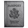 AMERİKA USA KAPAKLI SUNİ DERİ PASAPORT KILIFI CÜZDANI (RFID ENGELLEYİCİ) (4549)