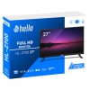HELLO HL-2700 27 AUDIO IN-RCA-VGA-HDMI-USB 12 VOLT ADAPTÖRLÜ FULL HD LED MONİTÖR (4549)