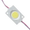 12V KASALI KAPAKSIZ 30X45 MM BEYAZ YUVARLAK COB LED (4549)