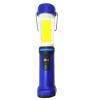ŞARJLI 30 BEYAZ + 20 MAVİ-KIRMIZI SMD LED / 55 COB LEDLİ 5 MODLU ÇALIŞMA LAMBASI HK-802 (4549)