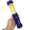 ŞARJLI 30 BEYAZ + 20 MAVİ-KIRMIZI SMD LED / 55 COB LEDLİ 5 MODLU ÇALIŞMA LAMBASI HK-802 (4549)