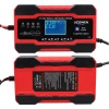 KIRMIZI 12/24 VOLT 10 AMPER LED GÖSTERGELİ AKÜ ŞARJ CİHAZI UC-C121001A (4549)