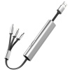 5V - 2.4A 3İN1 (MİCRO USB - LİGHTNİNG - TYPE C) TELEFON ŞARJ KABLOSU (4549)