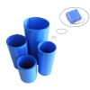 1 MT PVC ISI BORUSU MAVİ SHRINK 120 MM 18650 PİL YALITIM ISI BÜZÜLME KABLO KILIFI (4549)