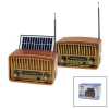 BT SOLAR PANELLİ - USB ŞARJLI BLUETOOTH - WİFİ  İBRELİ  FM RADYO MP3 USB - TF PLAYER 4V OUT - 5V IN RT-852 (4549)