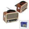 SOLAR PANELLİ - FENERLİ USB ŞARJ BLUETOOTH İBRELİ FM RADYO MP3 USB - TF PLAYER 4.5V IN- AUX IN JACK RT-819 (4549)