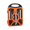 7 PCS CIRCIR KOMBİNE ANAHTAR SETİ 8-10-12-13-14-17-19MMPLASTİK TAŞIMA ÇANTALI (4549)