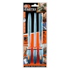 3PCS  MİNİ EĞE SETİ  DÜZ - YUVARLAK - ÜÇGEN (4549)