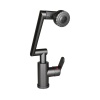 GRİ - 1080 DERECE DÖNEBİLEN ÇOK FONKSİYONLU MUSLUK BATARYA KTX-3308 (4549)