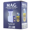 MAG ÇİFTLİ TWİN LNB ALTIN UÇLU PHILIPS CHİP 0.1DB (4549)