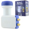 MAG ÇİFTLİ TWİN LNB ALTIN UÇLU PHILIPS CHİP 0.1DB (4549)