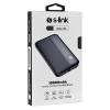 S-LINK IP-G10N SİYAH MICRO+TYPE C GİRİŞLİ 10000 MAH TAŞINABİLİR ŞARJ CİHAZI POWERBANK (4549)