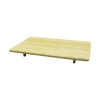 AHŞAP BAMBU KESME TAHTASI KESİM PANOSU  AYAKLI SOFRA  40X60X7CM (4549)