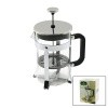 FRECHPRESS  800ML   CAM  BİTKİ SÜZGEÇİ METAL KAFES - PLASTİK SAPLI METAL KAPLAMALI PLS.KAPAK (4549)