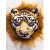 Kahverengi Yeleli Saçlı Peluş Aslan Maskesi Mega Peluş 23 No (4549)