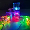 Renkli Led Parlayan Fiber Optik Glow Işıklı Bardak 5,5 x 5,5 cm (4549)