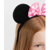 Pembe Fiyonklu Minnie Mouse Tacı Mini Kulak (4549)