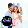 Işıltılı Fiber Fiyonk Gece Tacı Işıklı Ledli Eğlence Tacı 1 Adet 20x21 cm (4549)