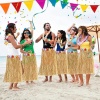 Hawaii Tarzı Hula Eteği – 60 cm Hasır Naturel Etek (4549)