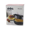DÖKÜM  BELÇİKA WAFFLE MAKİNESİ  ELEKTRİKLİ   4 WAFFLE   YAPIŞMAZ YÜZEY   1000W  SSM-2589 (4549)