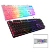 EVEREST KB-24  GÖKKUŞAĞI IŞIKLI   USB KABLOLU  OYUNCU KLAVYE  155CM KABLO (4549)