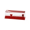 KIRMIZI SU KALP - GÜL D.GEN MİKA YÜZEN BATMAYAN DEKORATİF BİBLO AKVARYUM5.2X15.2X5.3CM (4549)