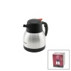 1LT  304 ÇELİK TERMOS INOX SERİSİ 12 SAAT SICAK - 24 SAAT SOĞUK ÇİFT CONTALI KAPAK CKR-2035 (4549)