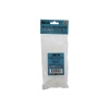 BEYAZ   3.6X150MM  PLASTİK CIRT KELEPÇE  100PCS (4549)