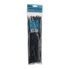 SİYAH   3.6X300MM  PLASTİK CIRT KELEPÇE  100PCS (4549)