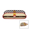 OVAL RENKLİ DESENLİ - RESİMLİ SU EMİCİ - SİHİRLİ  BANYO PASPASI ELASTİK 116 X 37.5CM (4549)