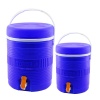 TOROS  2Lİ SET=14+6LT   YUVARLAK   TERMOS   MAVİ PLASTİK  MUSLUKLU - TAŞIMA KULPLU BRKT-501575 (4549)