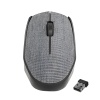 EVEREST KM-218 USB GRİ 2.4GHZ KUMAŞ YÜZEY KABLOSUZ MOUSE (4549)