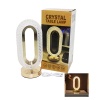 BÜYÜK OVAL 3 RENK LED DOKUNMATİK USB ŞARJLI MASA LAMBASI (4549)