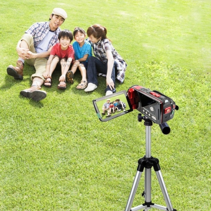 Taşıma Çantalı 130 cm Profesyonel Alüminyum Kamera Tripodu 