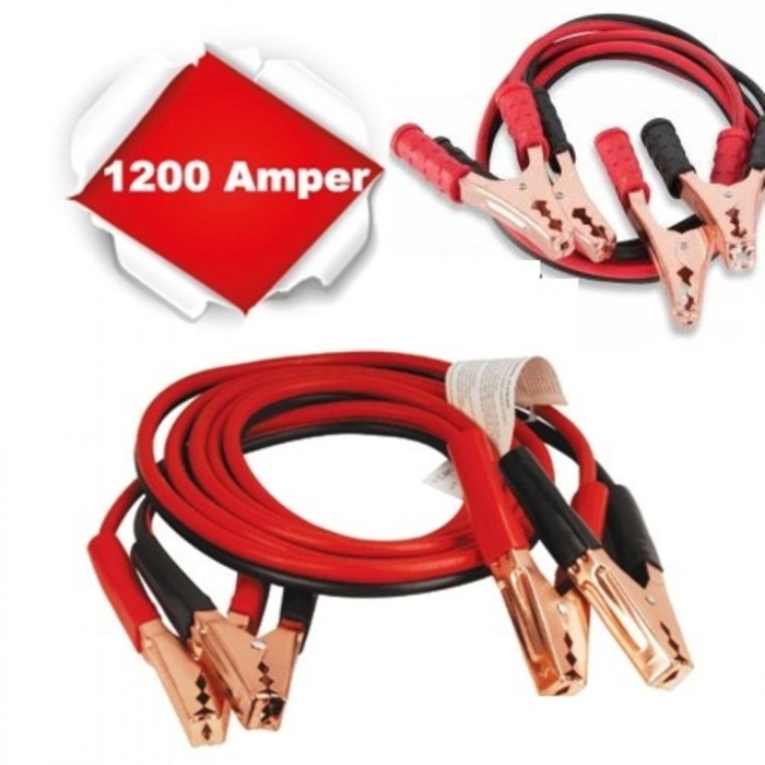 Akü Takviye Kablosu 1200 Amper (Taşıma Çantalı) 
