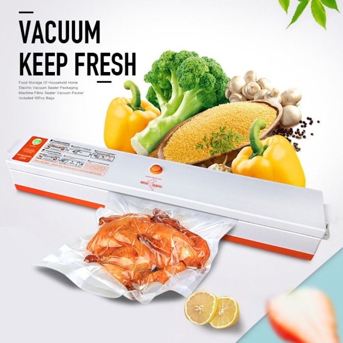 Ev Tipi Vakum Makinesi Gıda Vakum Makinası Vakum Paketleme Makine 