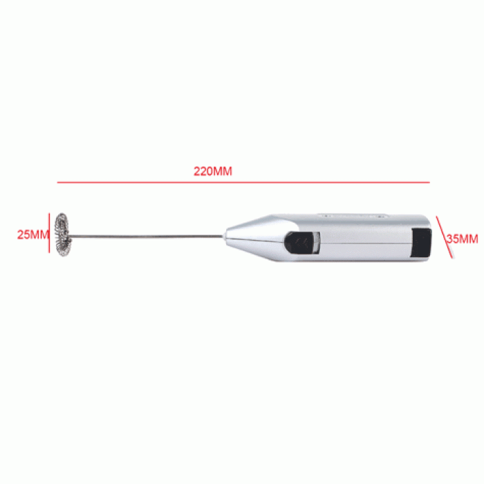 Mini Pilli Portatif Karıştırıcı Mikser 