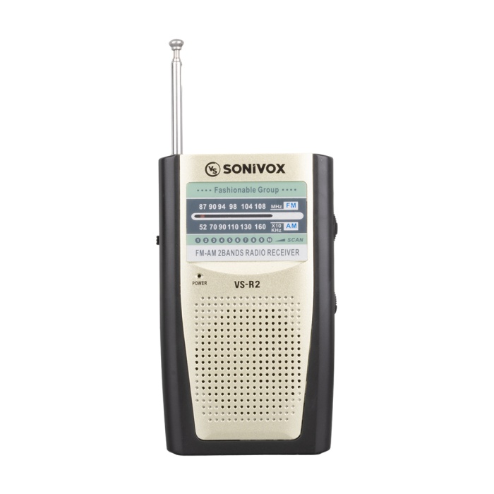 KREM RENK ANALOG RADYO VS-R2 