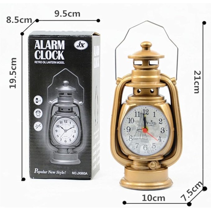 GAZ LAMBA MODEL ALARM MASA ÇALAR SAAT 