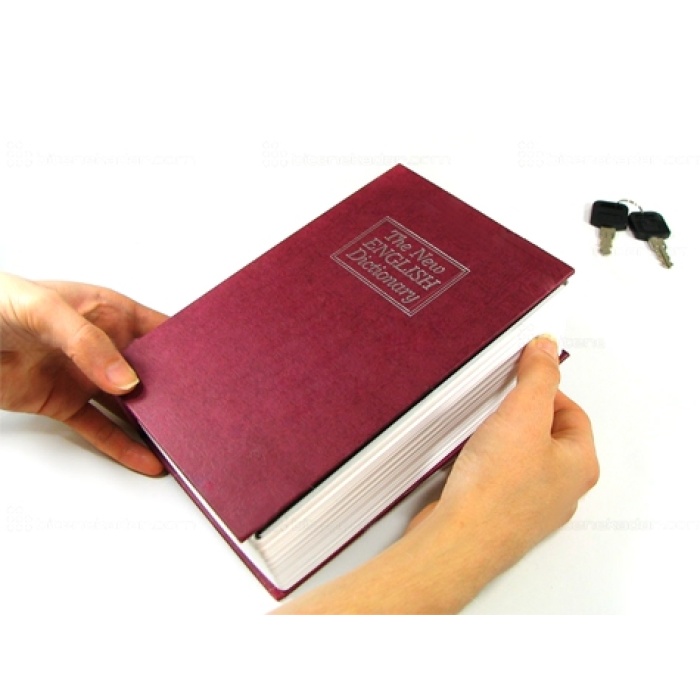 Kitap Şeklinde Kasa - Büyük Boy 