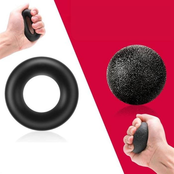5 Parça El, Kol ve Parmak Egzersiz Spor Aletleri Seti Fitness Takımı 