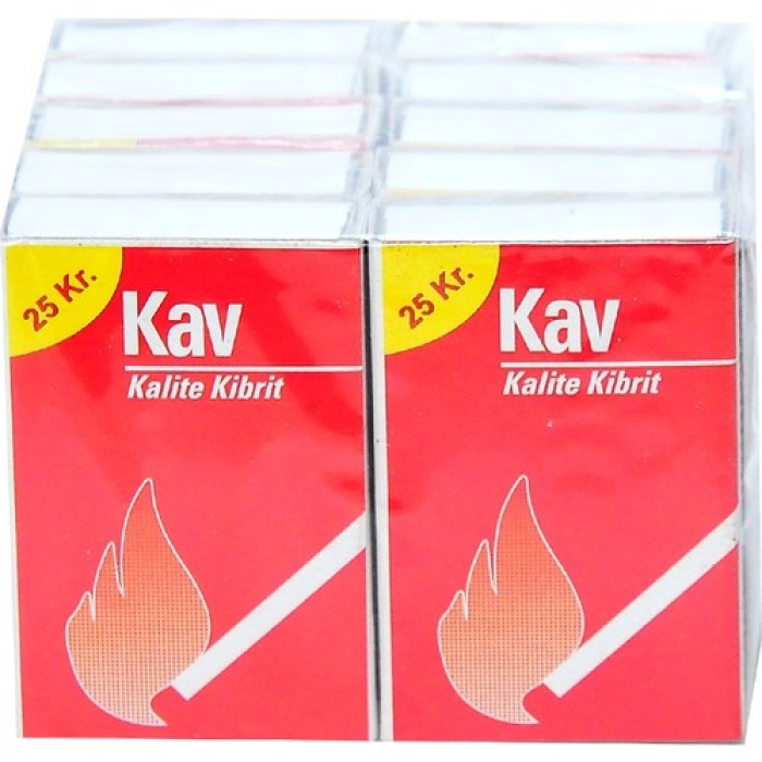 KAV KİBRİT10X10100LÜ 