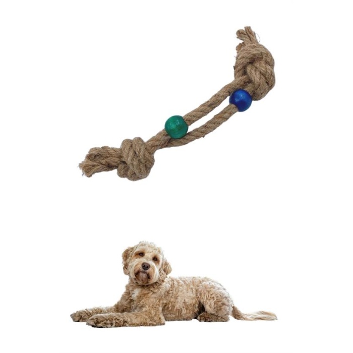 Diş Kaşıma İpi Köpek Oyuncağı Diş Güçlendirme Temizleme İpi Köpek Oyun Halatı 