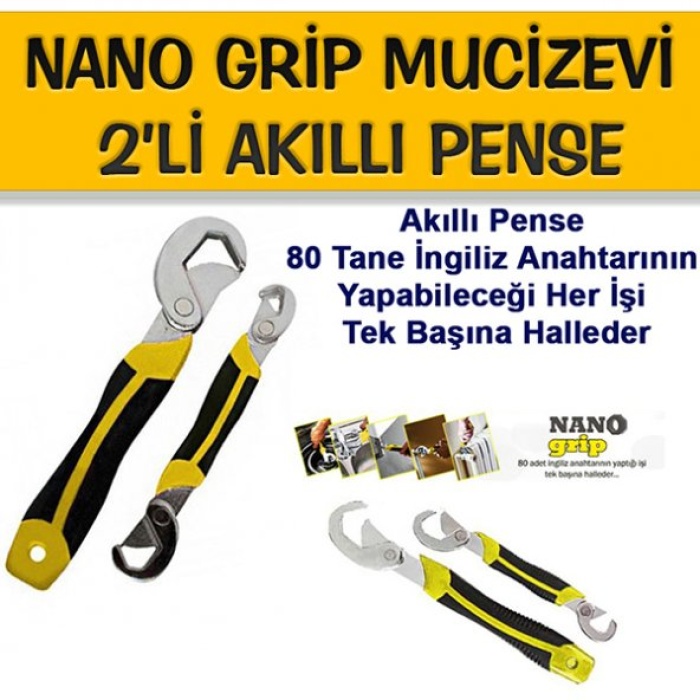 Nano Grip Akıllı Anahtar Pense 