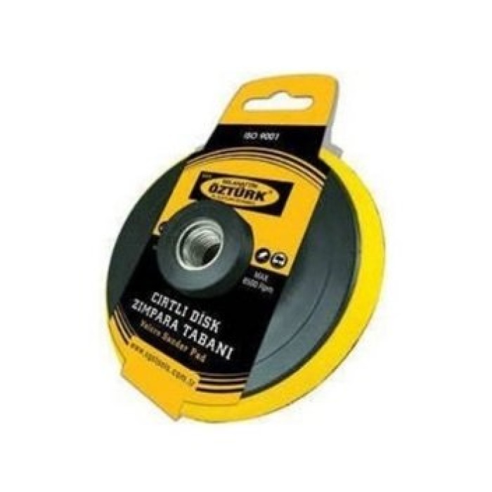 180MM CIRTLI DİSK ZIMPARA TABANI 