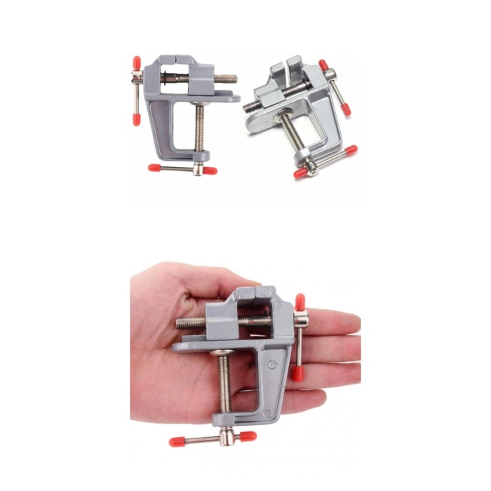 Mini Masa Tezgah Hobi Mengenesi Sabitleme Sıkıştırma Aparat 30mm 