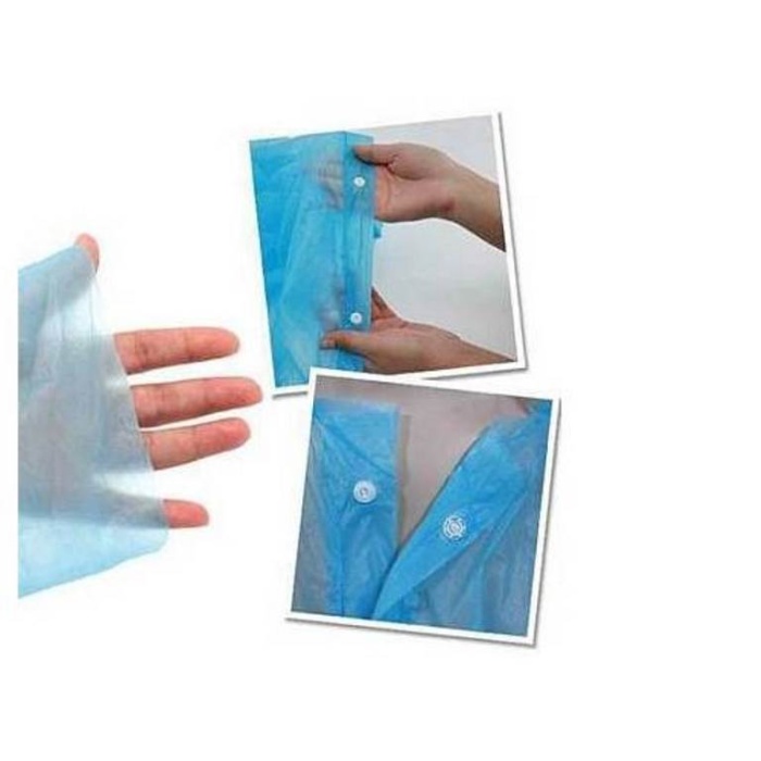 Tek Kullanımlık Çıtçıtlı Yağmurluk ( 5 Adet ) 