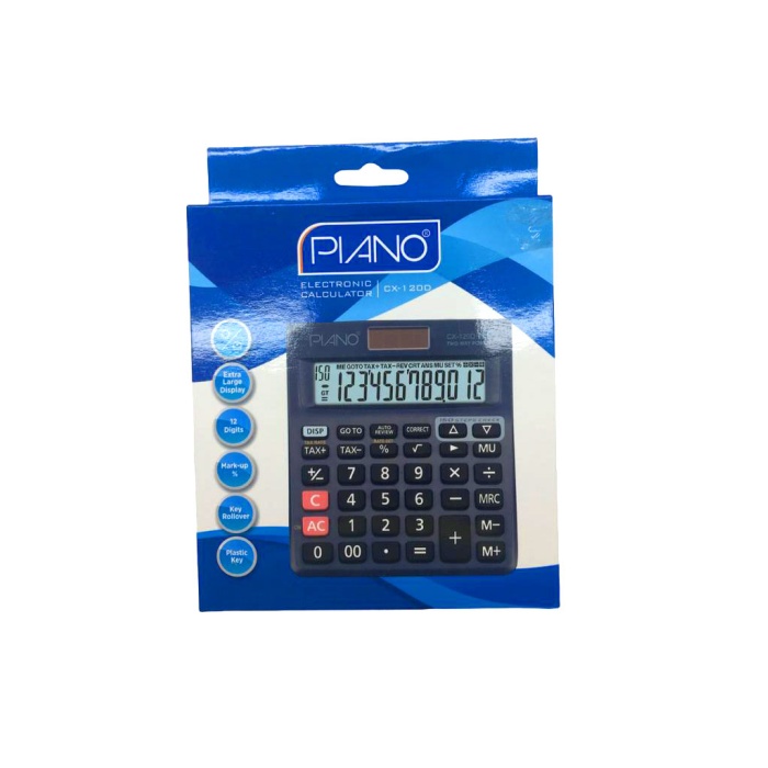 12 HANELİ HESAP MAKİNESİ CX-120D 