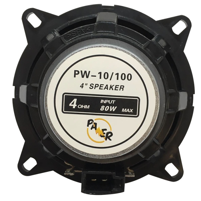 4 OHM 80 WATT 10 CM TEKLİ (OTO HOP) 